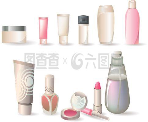 化妝品矢量圖片 視覺藝術與商業應用的完美融合